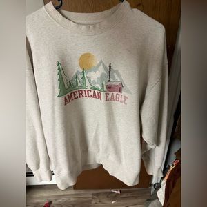american eagle logo sweater
